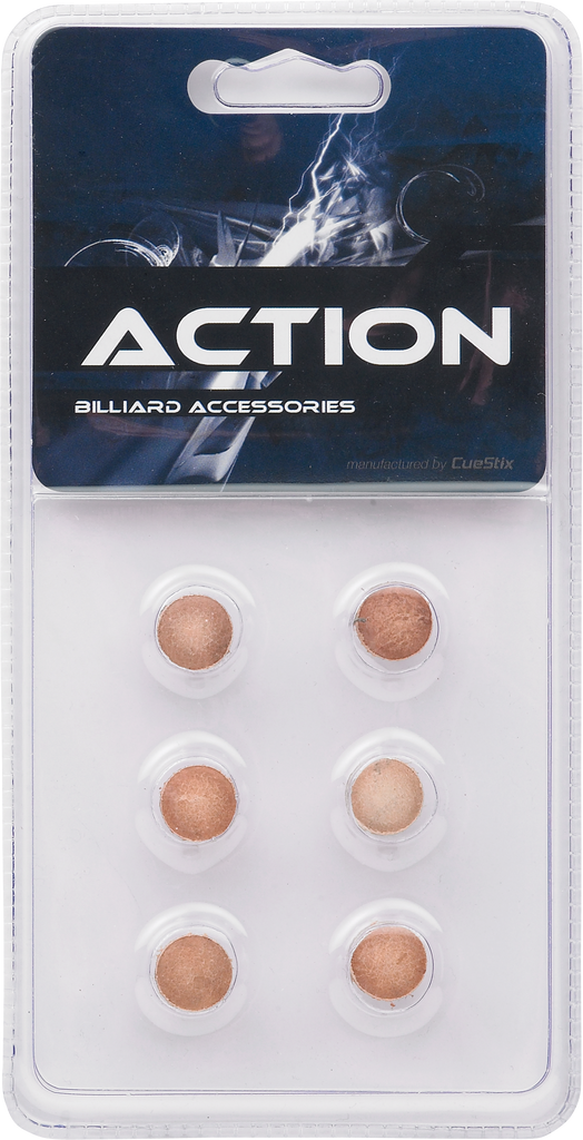 Action QT6GP Pool Cue Tips