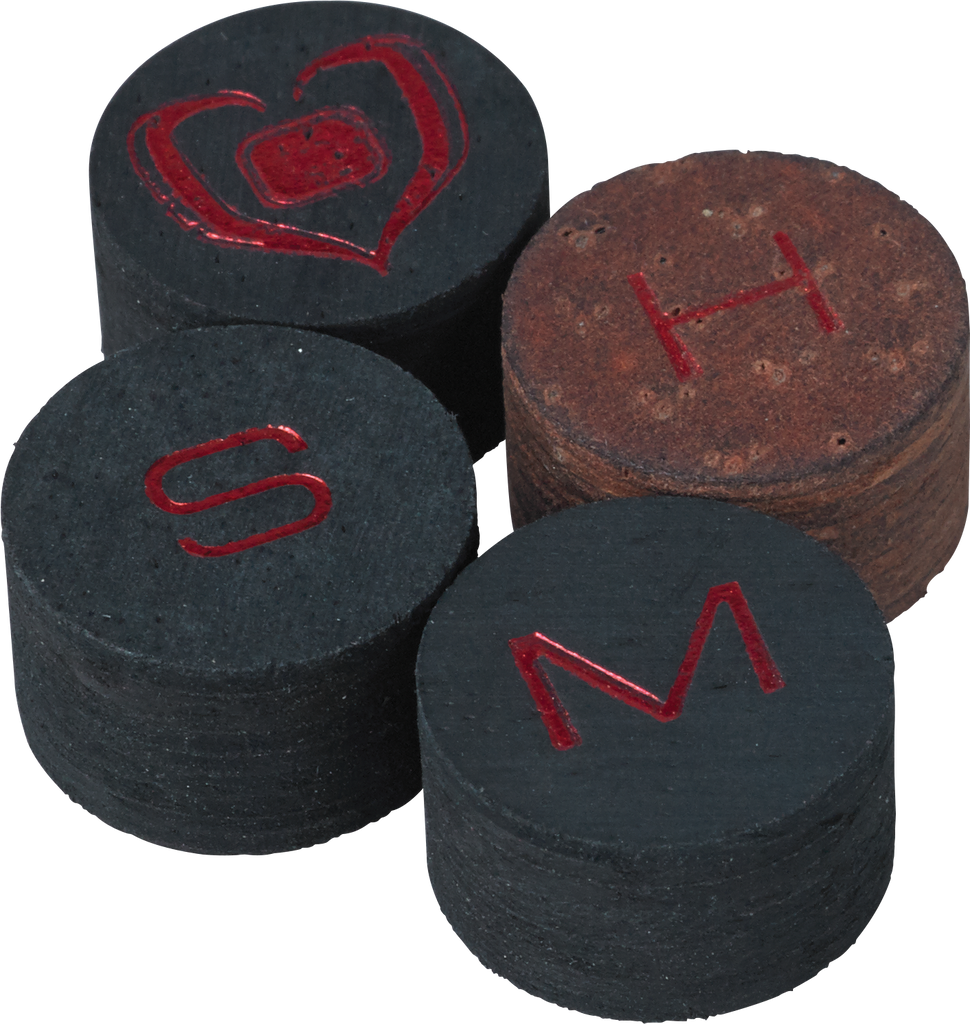 Black Heart QTBH Pool Cue Tip - SOFT Cue Tips