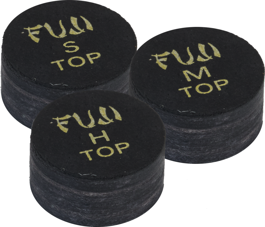 Longoni QTLFB Fugi Black Pool Cue Tip - MEDIUM Cue Tips