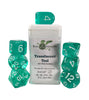 Role 4 Initiative - Role 4 Initiative Set Of 7 Dice With Arch D4 Translucent Teal