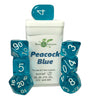 Role 4 Initiative - Role 4 Initiative Set Of 7 Dice With Arch D4 Translucent Peacock Blue