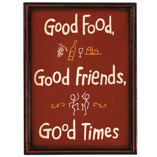 PUB SIGN GOOD FOOD GOOD TIMES