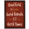 PUB SIGN GOOD FOOD GOOD TIMES
