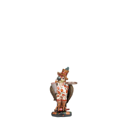 PARROT WAITER-40''H