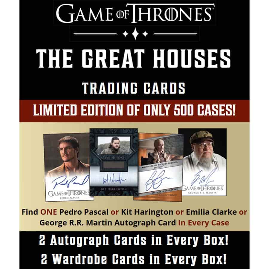 Rittenhouse Archives Ltd -  Game Of Thrones - 2025 Game Of Thrones The Great Houses Trading Cards Pre-Order