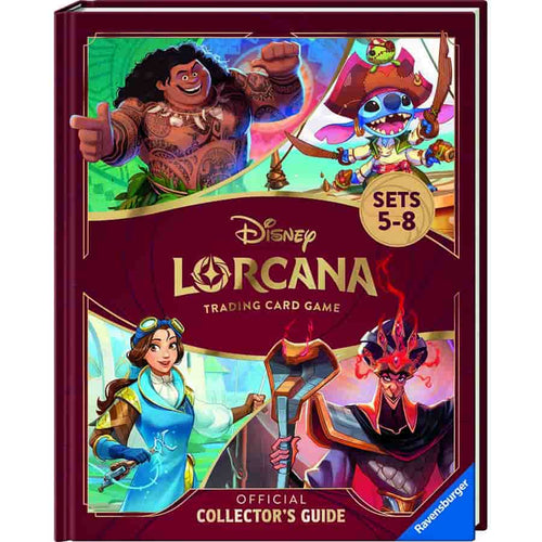 Ravensburger -  Disney Lorcana: Official Collector's Guide: Sets 5-8 Pre-Order