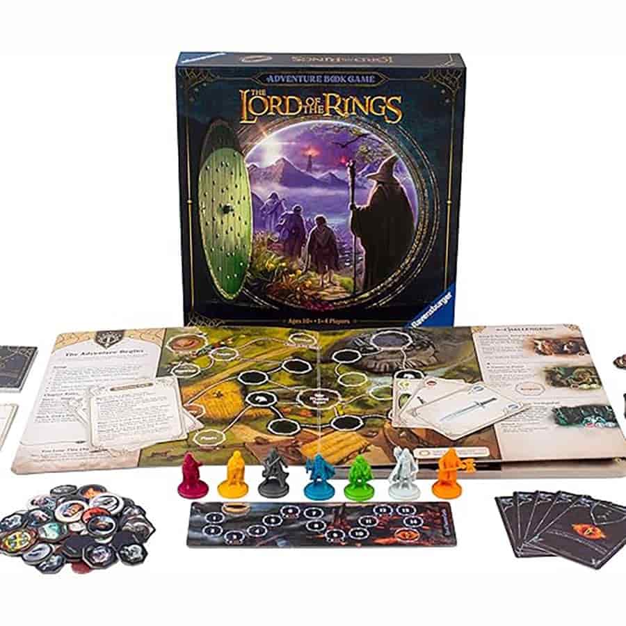 Ravensburger -  Lord Of The Rings - Lord Of The Ring: Adventure Book Game