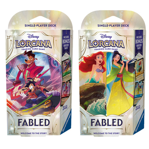Ravensburger -  Lorcana: Set 9 Fabled: Starter Deck Display (8Ct Case)