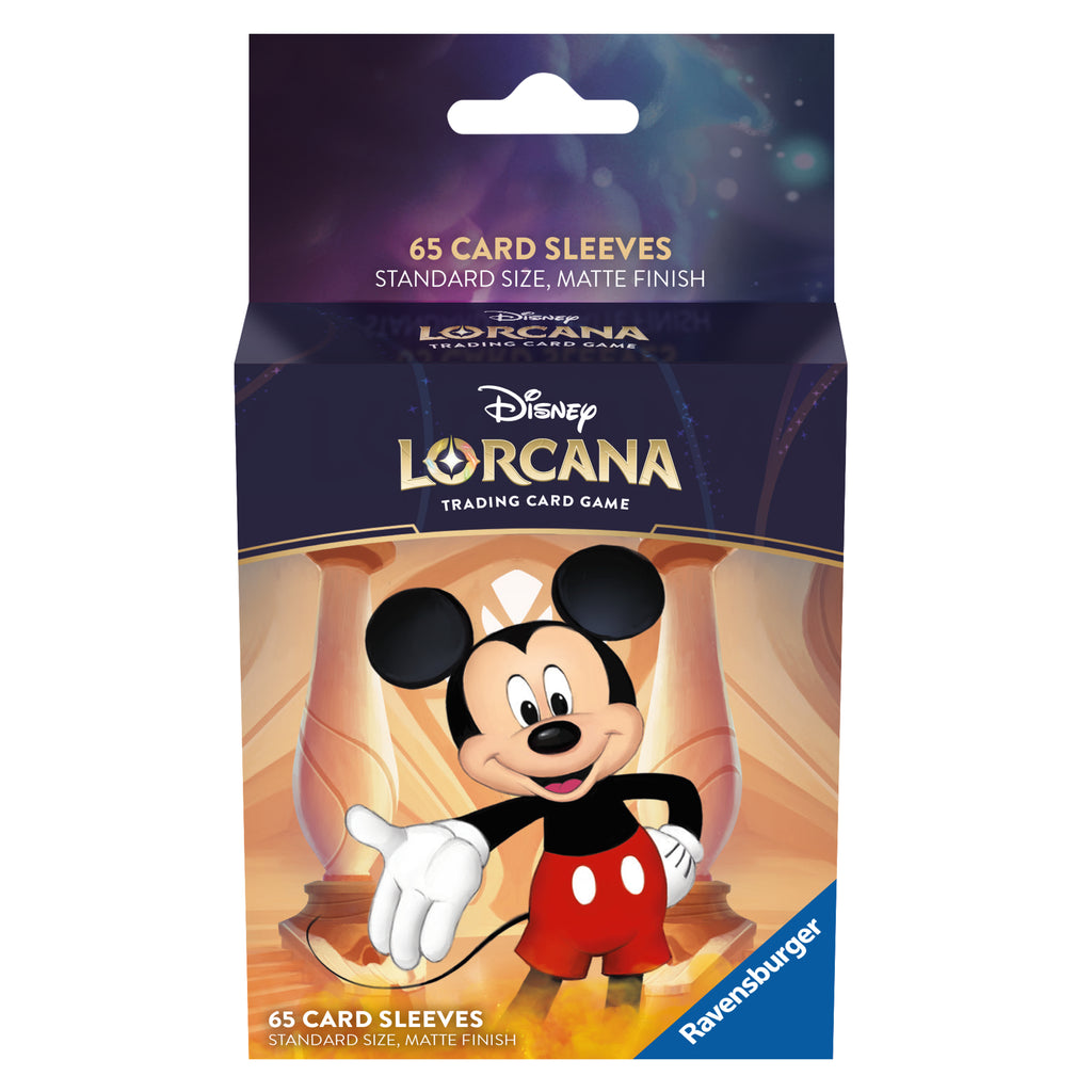 Ravensburger - Lorcana Tcg: The First Chapter Card Sleeves Pack Mickey Mouse