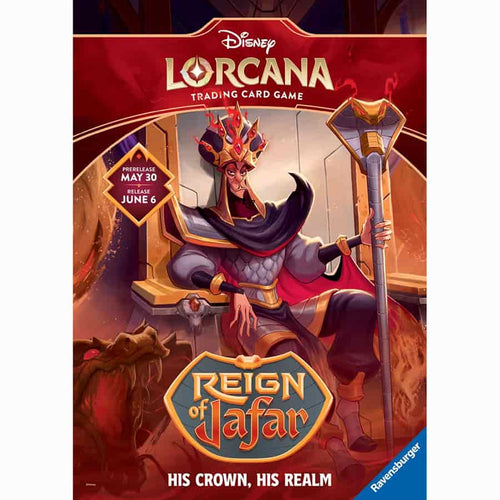Ravensburger -  Lorcana: Set 8 Reign Of Jafar: Sleeves Mickey Mouse Wayward Sorcerer