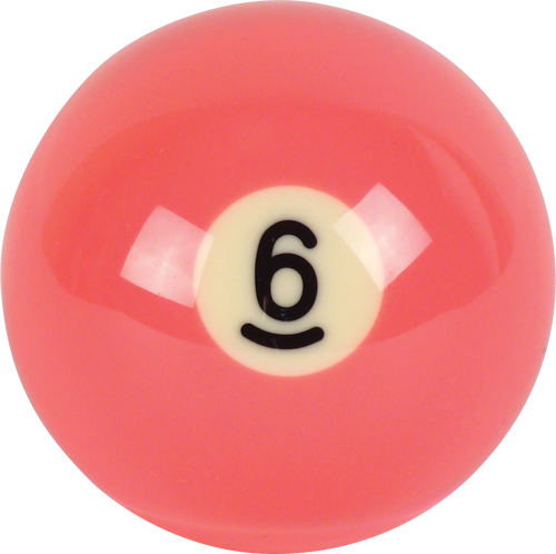 Aramith RBANS2.25 06 Snooker Replacement Ball  - 6 Billiard Balls
