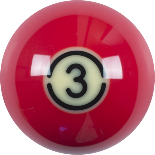 Aramith RBAT 03 Tournament Replacement Ball  - 3 Billiard Balls
