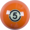 Aramith RBAT 05 Tournament Replacement Ball  - 5 Billiard Balls