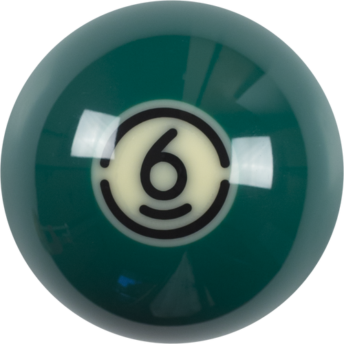 Aramith RBAT 06 Tournament Replacement Ball  - 6 Billiard Balls