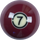 Aramith RBAT 07 Tournament Replacement Ball  - 7 Billiard Balls