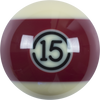 Aramith RBAT 15 Tournament Replacement Ball  - 15 Billiard Balls