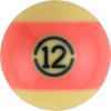 Aramith RBATPC 12 Tournament Replacement Ball  - 12 Billiard Balls