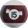 Action RBBM Black Marble Replacement Ball - 15 Billiard Balls