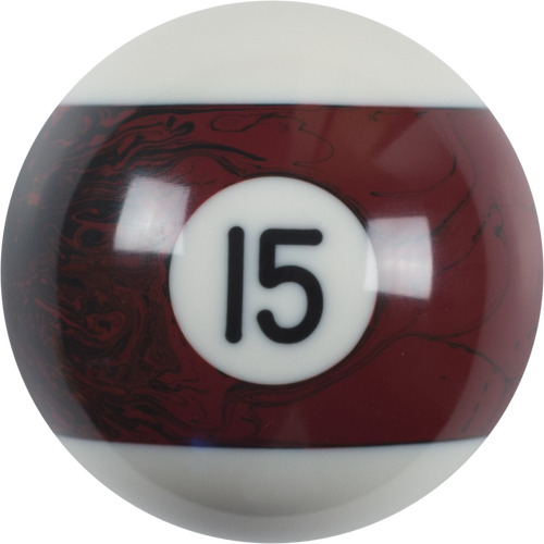 Action RBBM Black Marble Replacement Ball - 15 Billiard Balls
