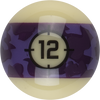 Aramith RBCAM 12 Camoflage Replacement Ball  - 12 Billiard Balls