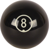 Aramith RBCONT 08 Continental Replacement Ball  - 8 Billiard Balls