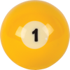 Action RBDLX Deluxe Replacement Ball  - 1 Billiard Balls