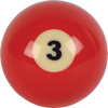 Action RBDLX Deluxe Replacement Ball  - 3 Billiard Balls
