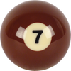 Action RBDLX Deluxe Replacement Ball  - 7 Billiard Balls