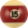 Aramith RBPM 15 Premium Replacement Ball  - 15 Billiard Balls