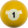 Action RBSTD Standard Replacement Ball  - 1 Billiard Balls
