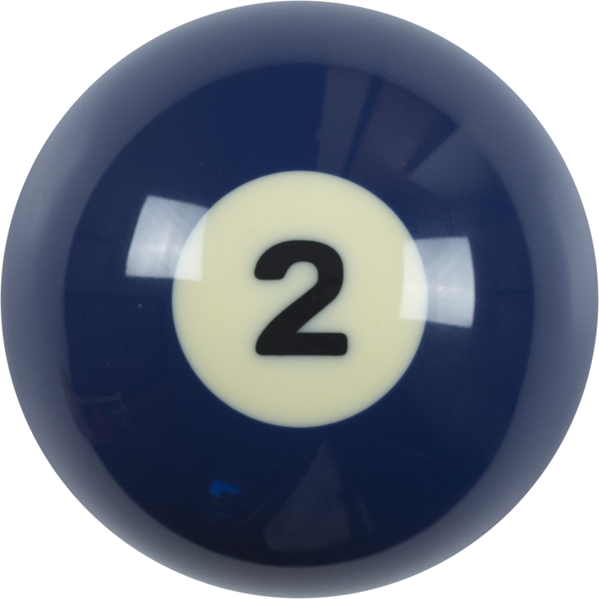 Action RBSTD Standard Replacement Ball  - 2 Billiard Balls