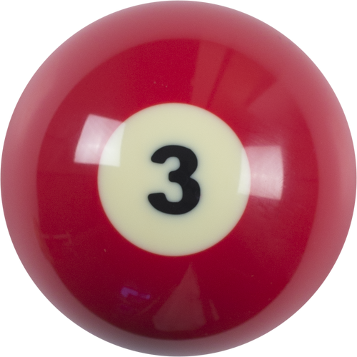 Action RBSTD Standard Replacement Ball  - 3 Billiard Balls