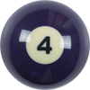 Action RBSTD Standard Replacement Ball  - 4 Billiard Balls