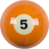 Action RBSTD Standard Replacement Ball  - 5 Billiard Balls
