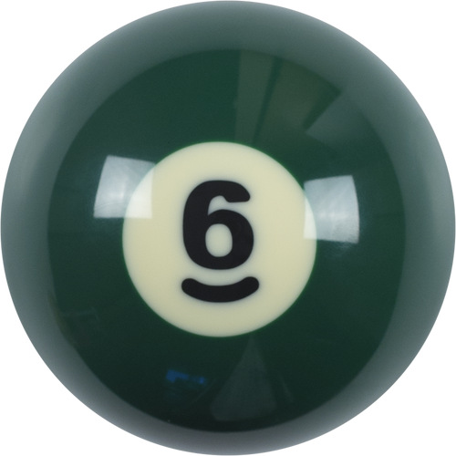 Action RBSTD Standard Replacement Ball  - 6 Billiard Balls