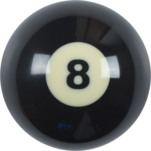 Action RBSTD Standard Replacement Ball  - 8 Billiard Balls