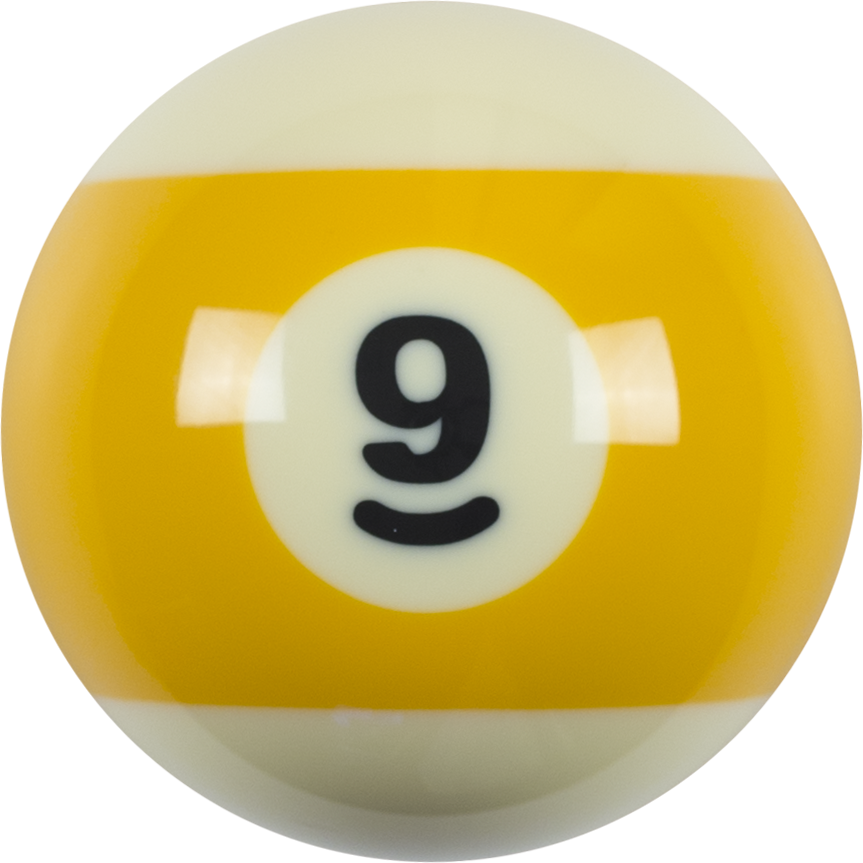 Action RBSTD Standard Replacement Ball  - 9 Billiard Balls