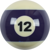 Action RBSTD Standard Replacement Ball  - 12 Billiard Balls