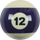 Action RBSTD Standard Replacement Ball  - 12 Billiard Balls