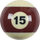 Action RBSTD Standard Replacement Ball  - 15 Billiard Balls