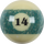 Aramith RBSTN 14 Stone Replacement Ball  - 14 Billiard Balls