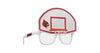 RicoIndustries SUN190001BK Louisville Basketball Novelty Sunglasses