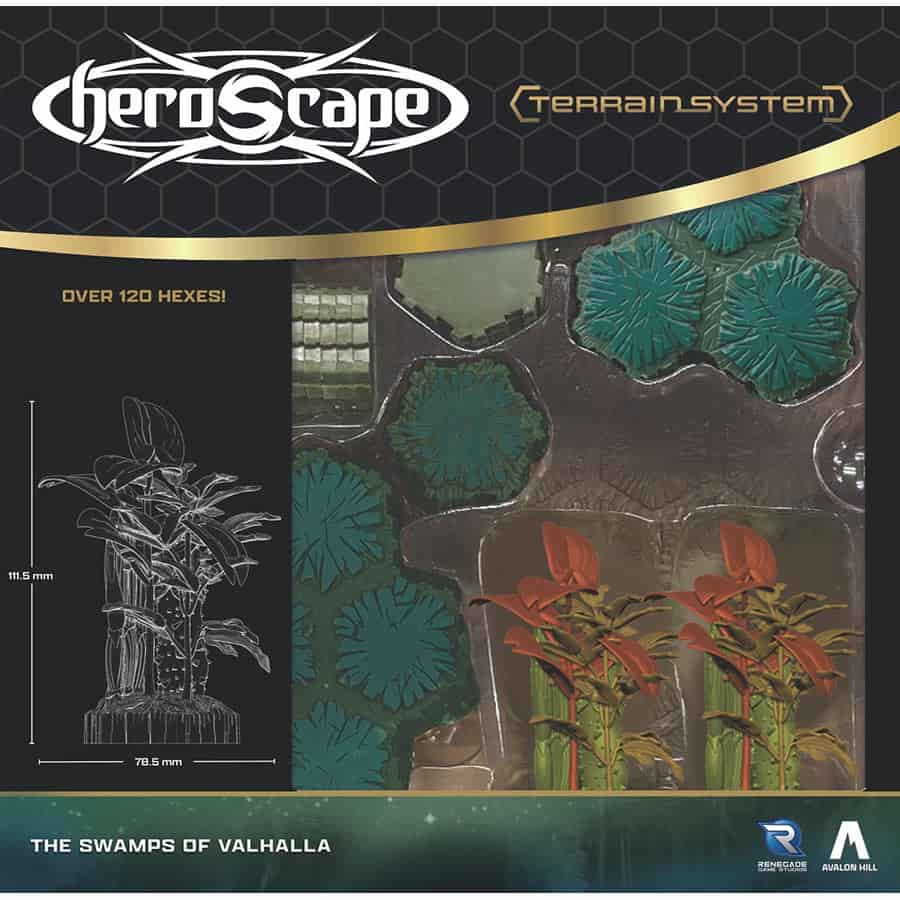 Renegade Games Studios -  Heroscape: The Swamps Of Valhalla Terrain Expansion