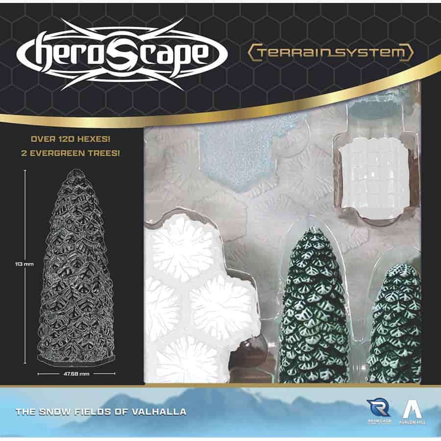 Renegade Games Studios -  Heroscape: The Snow Fields Of Valhalla Terrain Expansion
