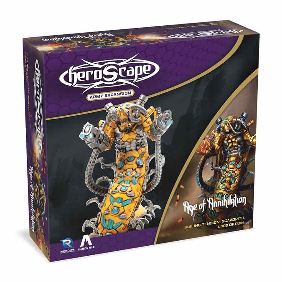 Renegade Games Studios -  Heroscape: Boiling Tension: Scavorith Lord Of Ruin Army Expansion