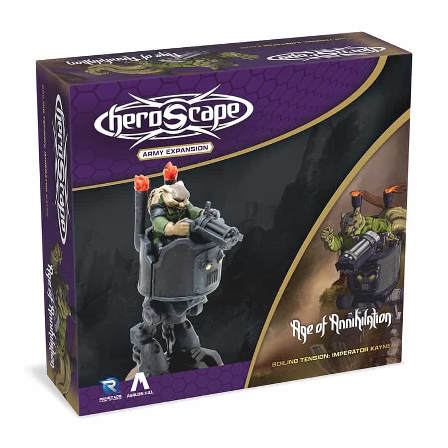 Renegade Games Studios -  Heroscape: Boiling Tension: Imperator Kayne Army Expansion