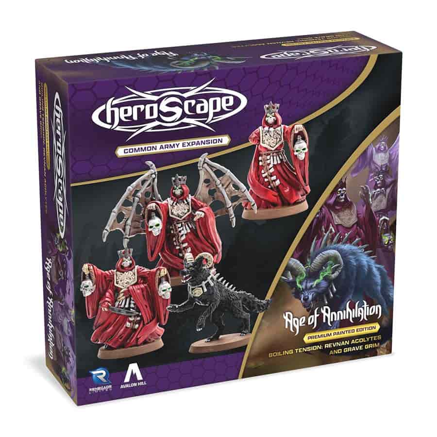 Renegade Games Studios -  Heroscape: Boiling Tension: Revnan Acolytes And Grave Grim Army Expansion