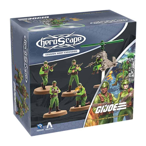 Renegade Games Studios -  Heroscape: G.I. Joe: Greenshirts And Battle Copter Army Expansion Pre-Order