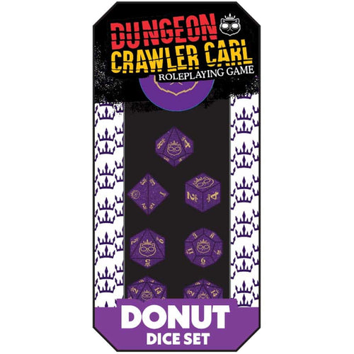 Renegade Games Studios -  Dungeon Crawler Carl Rpg: Donut's Enchanted Crown Of The Sepsis Whore Dice Set Pre-Order