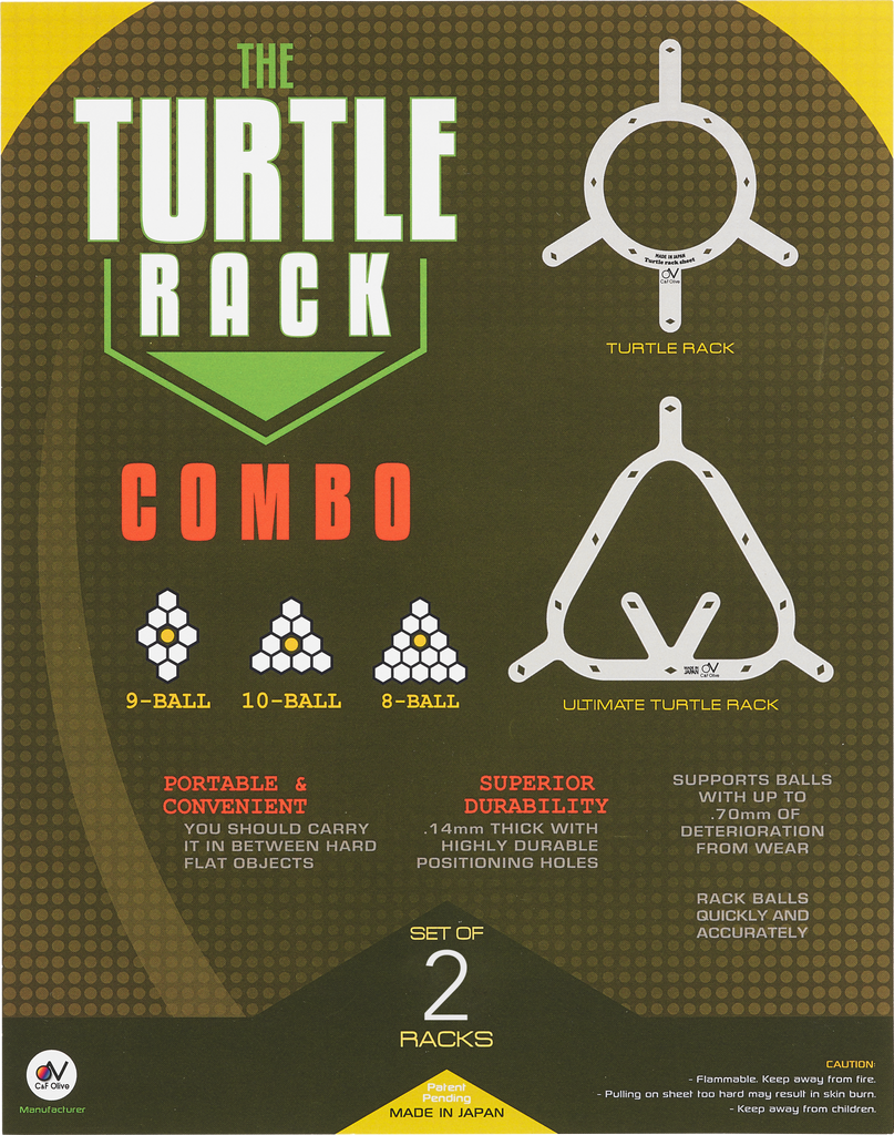 Mezz RKTURC Turtle Combo Rack Table Accessories - Ball Racks